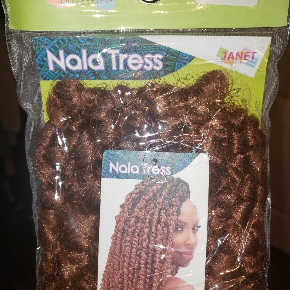 JANET NALA TRESS BOHO TWIST BRAID 18" INCH COLOR 30 (5) pack bulk